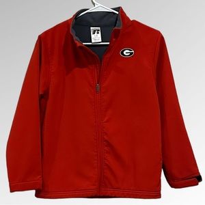 Russell Athletics Georgia‎ Fleece Jacket Youth Sz 10/12